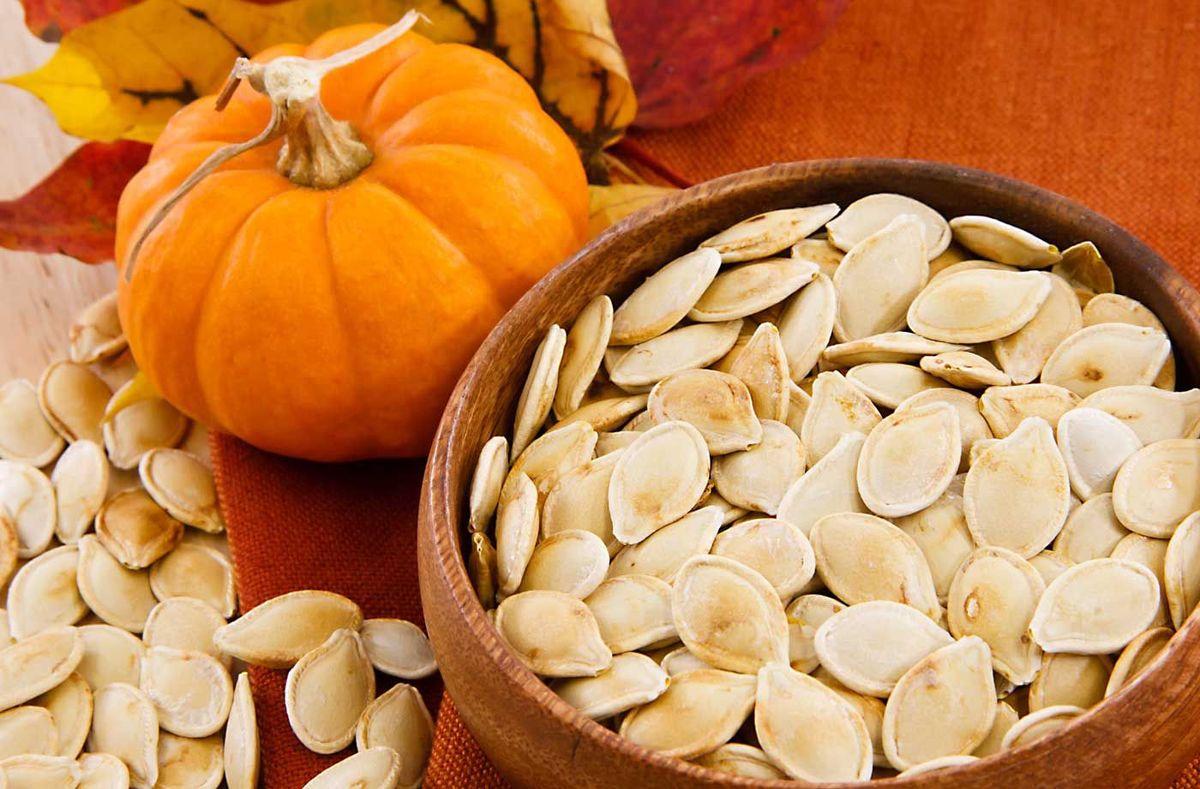 Pumpkin seeds make a healthy and delicious snack
