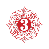 West End Fire Co. Logo, Coatesville, Pa. 