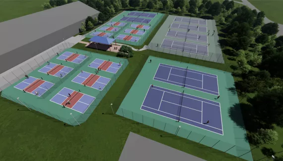 The future of the Upper Main Line YMCA Racquet Sports Complex
