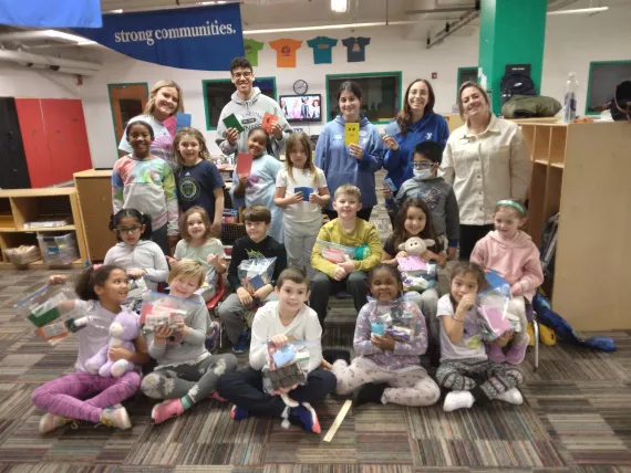 YMCA Childcare Children Learn about Community Service