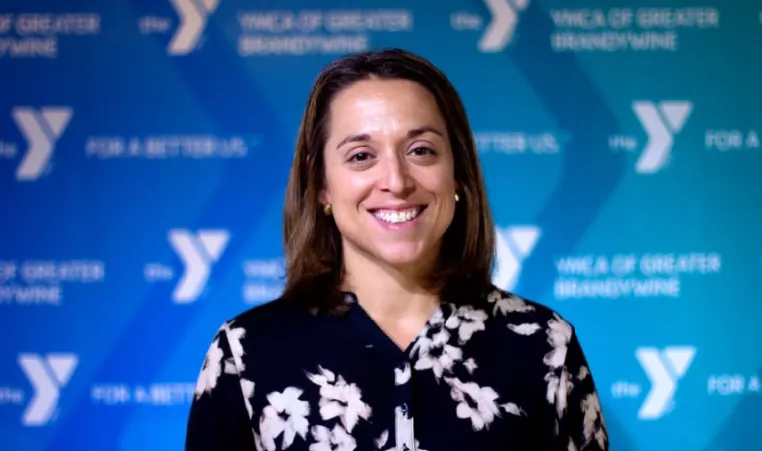 Director of Volunteer Engagement, Laura Milazzo Mackiewicz joining the YMCA of Greater Brandywine.