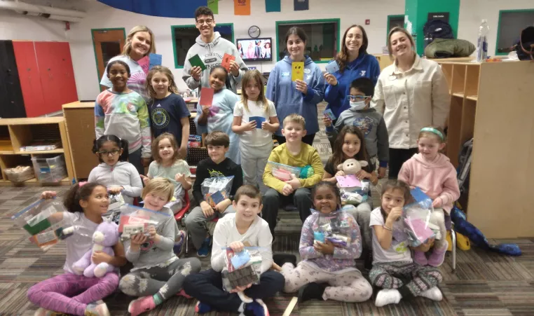 YMCA Childcare Children Learn about Community Service