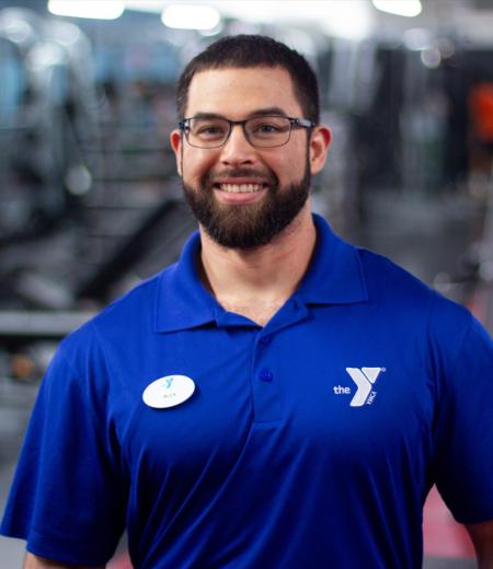 Alex Lefever, personal trainer at the West Chester Area YMCA, located in West Chester, Pa.