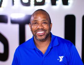 Headshot, Rodney Rhodes, personal trainer at the West Chester Area YMCA.