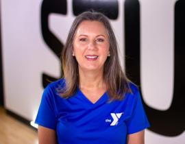 Audra Lockman, personal training at the Kennett Area YMCA in Kennett Square, Pa. 